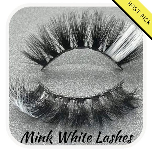 HP | Mink White Lashes - Picture 1 of 4